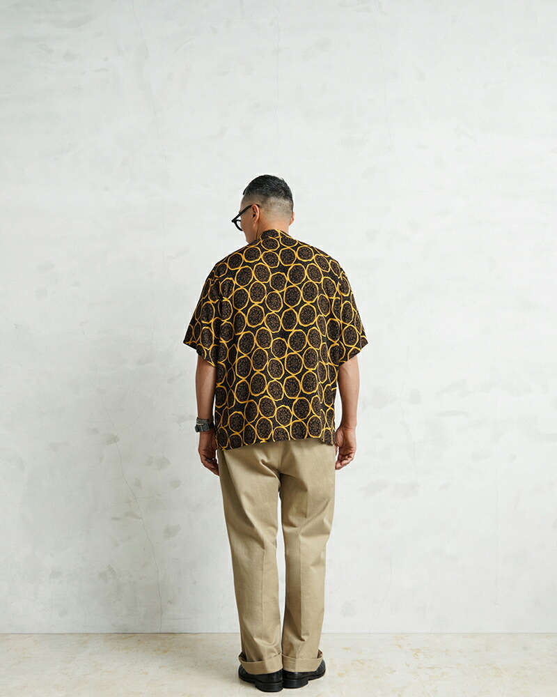 楽天市場】WAIPER×TOWN CRAFT TC25S013WP Plant Pattern Rayon Beach