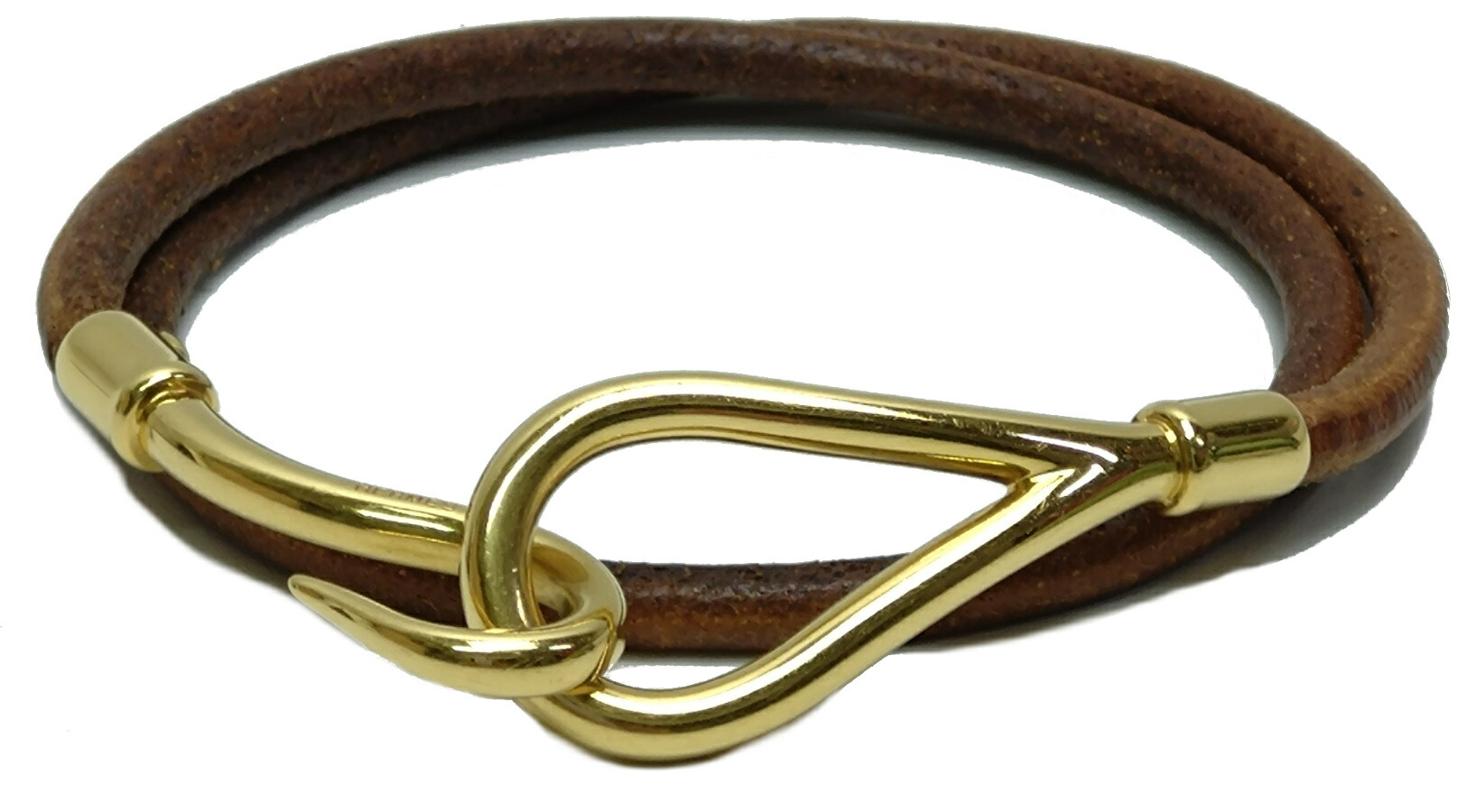 楽天市場】【送料無料】エルメス HERMES ジャンボブレスレット 二重