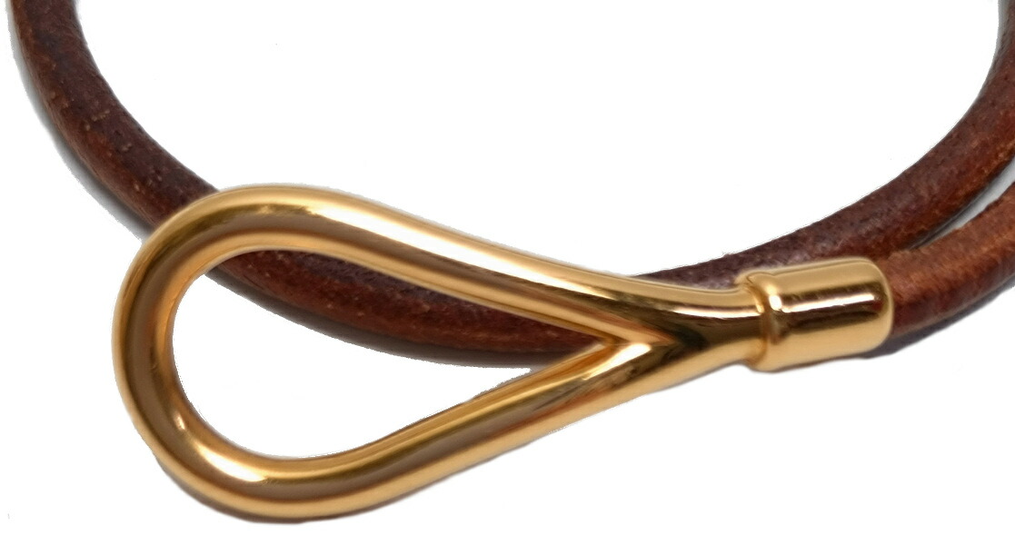 楽天市場】【送料無料】エルメス HERMES ジャンボブレスレット 二重