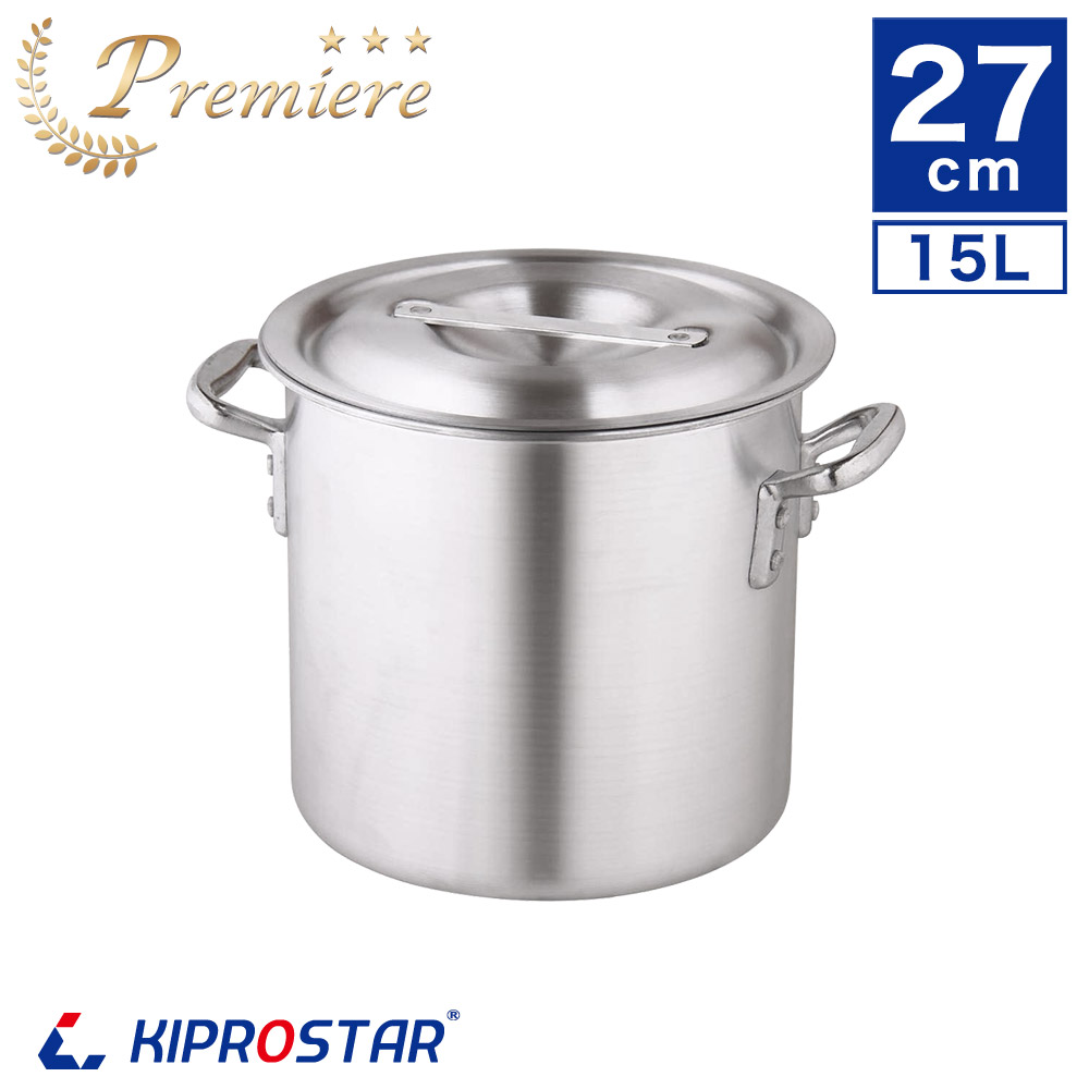 楽天市場】KIPROSTAR 業務用アルミ寸胴鍋 プレミア 27cm【アルミ寸胴鍋