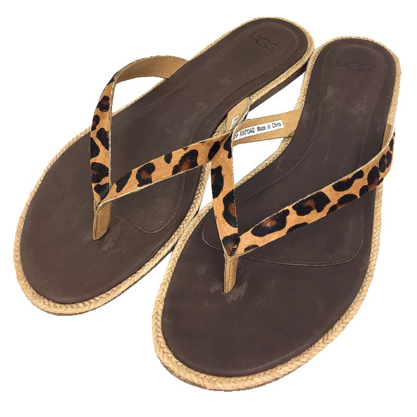 楽天市場】uggサンダル レオパードの通販