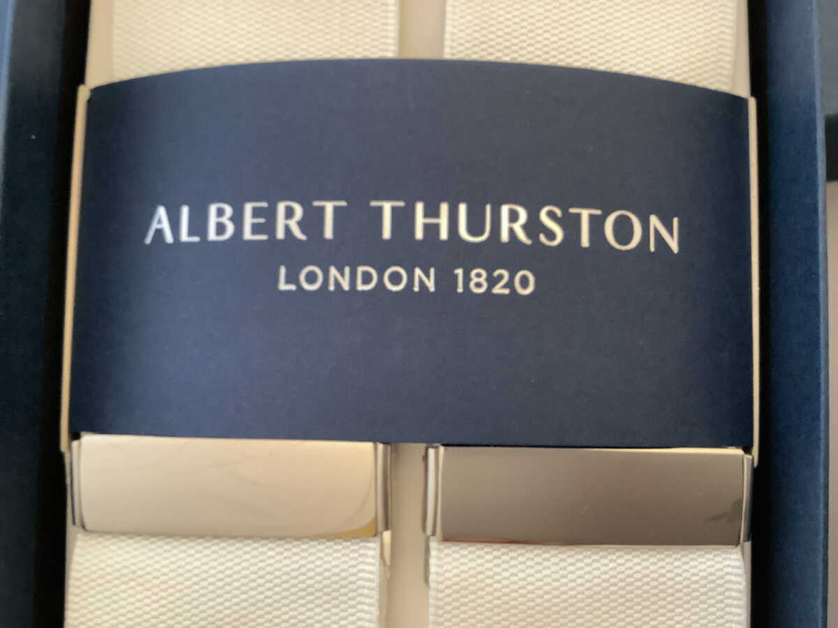 楽天市場】サスペンダー英国製 アルバートサーストン クラシック6