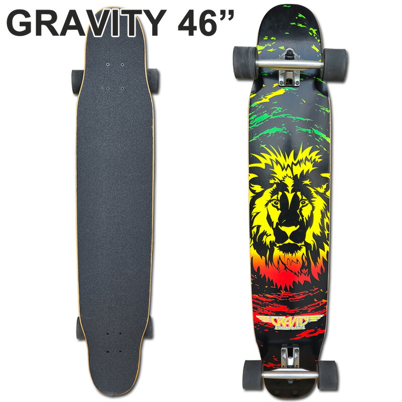 楽天市場】スケートボード スケボー 46インチ GRAVITY グラビティー