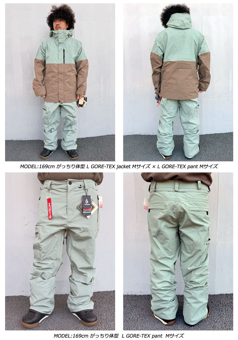 楽天市場】24-25 VOLCOM/ボルコム L GORE-TEX pant 着用説明動画
