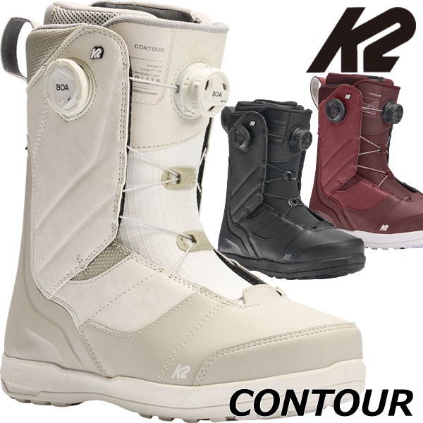 K2 CONTOUR BOA スノーボードブーツ 女性用23.5センチ K2 Contour