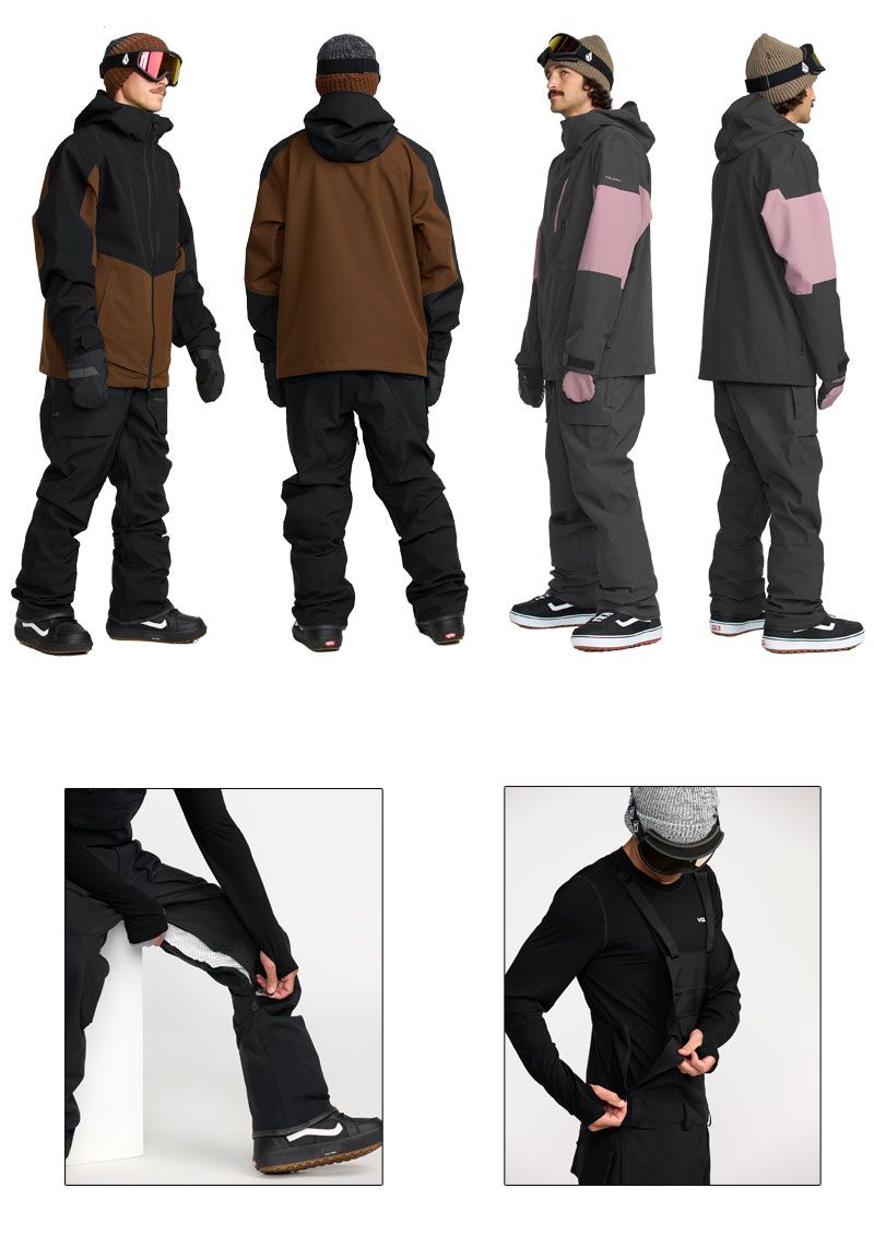 楽天市場】25-26 VOLCOM/ボルコム ROAN BIB overall メンズ レディース