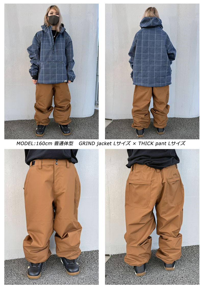 楽天市場】25-26 NOMADIK/ノマディック THICK pant メンズ レディース