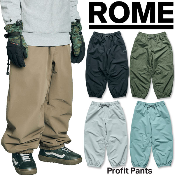 楽天市場】25-26 ROME/ローム PROFIT pant 着用説明動画 メンズ