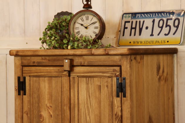 楽天市場】ハート キャビネット L オーダーメイド カントリー家具 完成