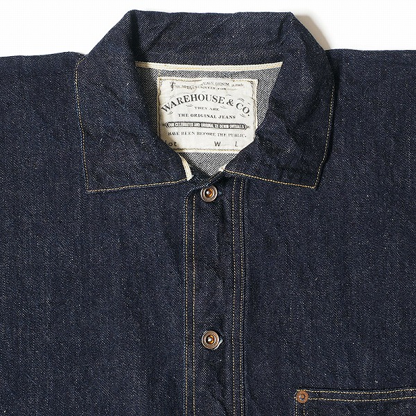 楽天市場】WAREHOUSE[ウエアハウス] デニムジャケット オープン