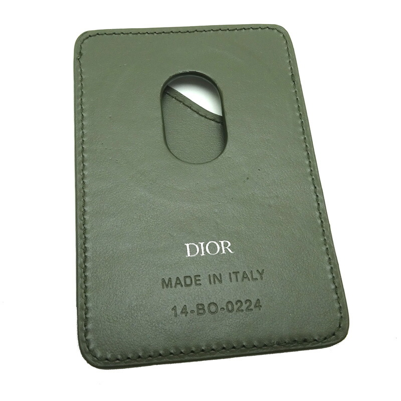 楽天市場】【飯能本店】 ディオール Saddle マグネット カードホルダー
