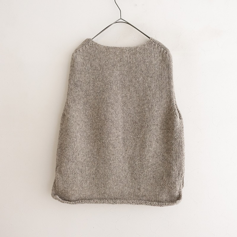 楽天市場】//【定価1.4万】かぐれ kagure ペルーニットベスト F 【中古