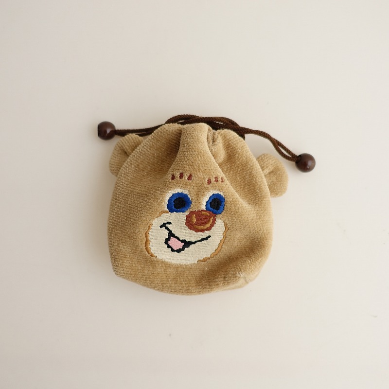 楽天市場】フェイラー FEILER ドアップテディ 耳付き巾着 【中古