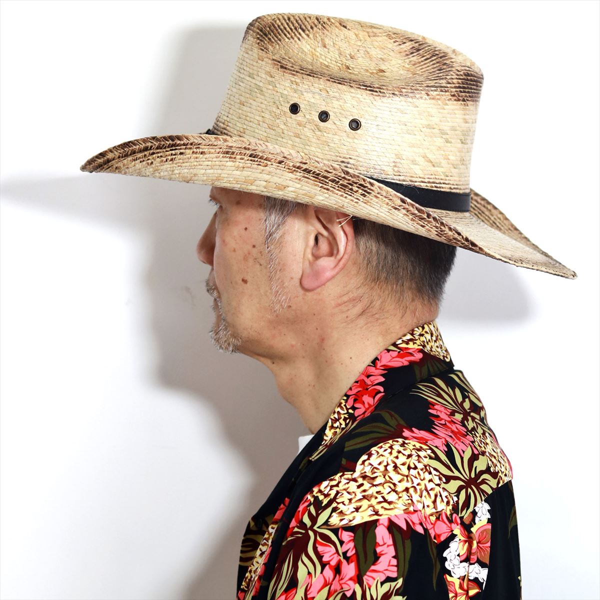 楽天市場】カウボーイ ハット メンズ ウエスタンハット ストローハット