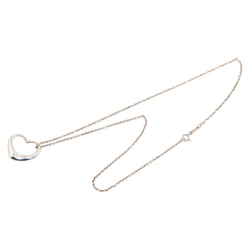 楽天市場】ティファニー オープンハート チェーン ネックレス SV925