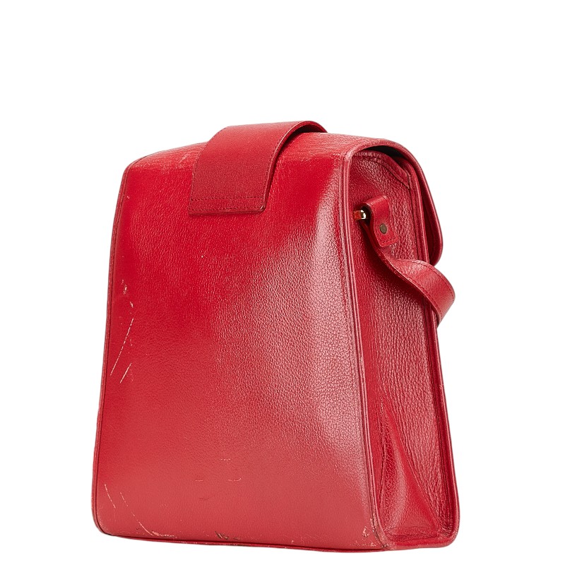 楽天市場】サンローラン YSLロゴ ショルダーバッグ ピンク レザー