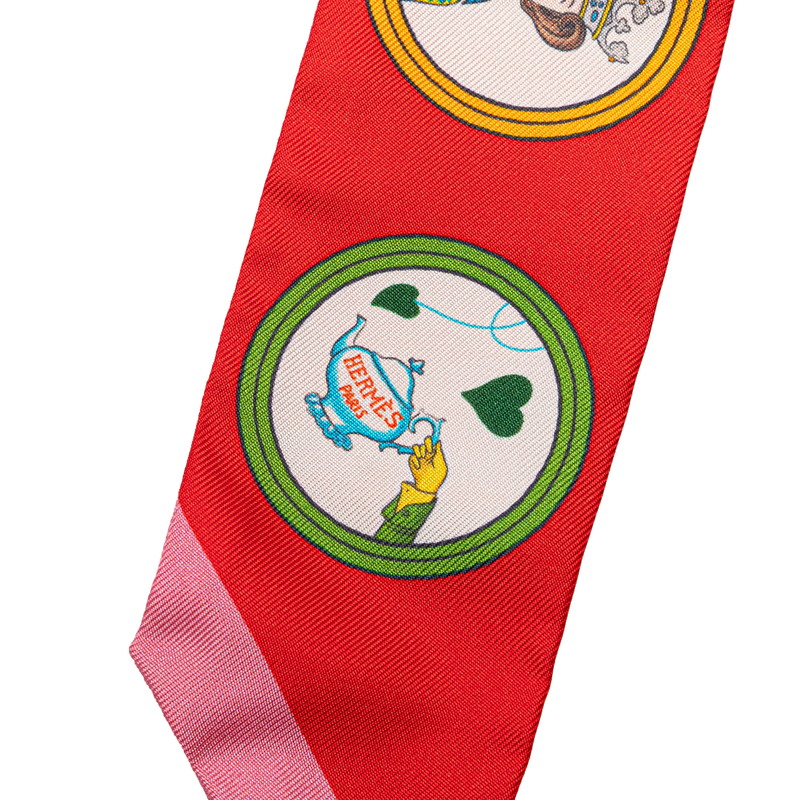 楽天市場】エルメス ツイリー TEA TIME ティータイム スカーフ レッド