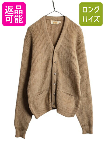 楽天市場】60s ☆ ROBERT BRUCE モヘア ニット カーディガン メンズ M