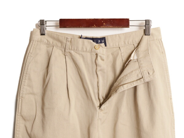 楽天市場】90s USA製 初期 ラルフローレン コットン チノ パンツ