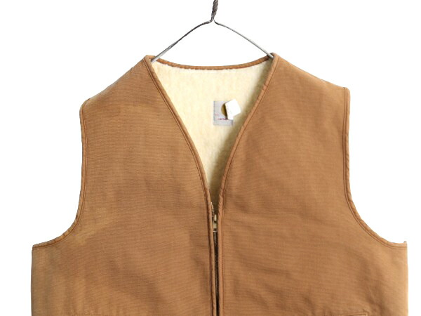 楽天市場】70s USA製 カーハート 裏 ボア ダック ベスト メンズ XXL