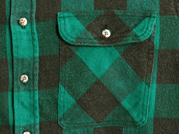 楽天市場】90s USA製 オシュコシュ チェック ヘビー フランネル シャツ