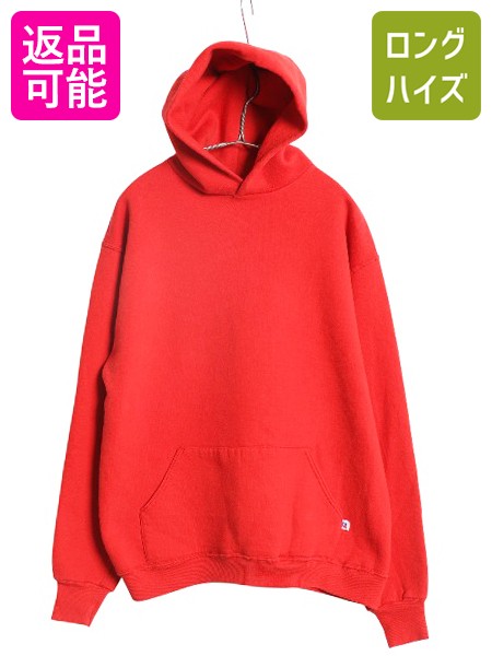 楽天市場】ヴィンテージ パーカー（カラーレッド）（メンズ