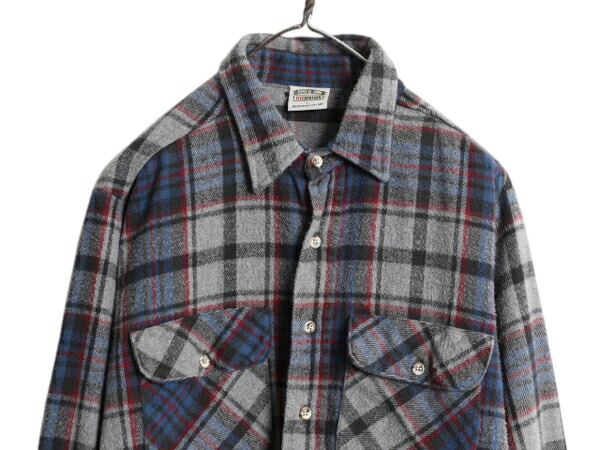 楽天市場】90s ファイブブラザー チェック ヘビー フランネル シャツ