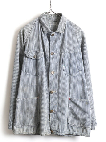 楽天市場】40's ビンテージ ☆ Workman's ワークマンズ ヒッコリー