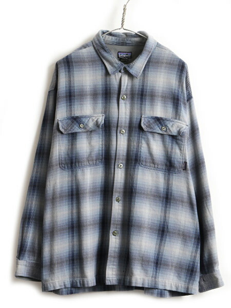 楽天市場】大きいサイズ XL □ パタゴニア シャドー チェック 長袖