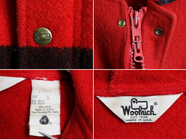 楽天市場】70s USA製 ビンテージ □ ウールリッチ ボーダー ウール