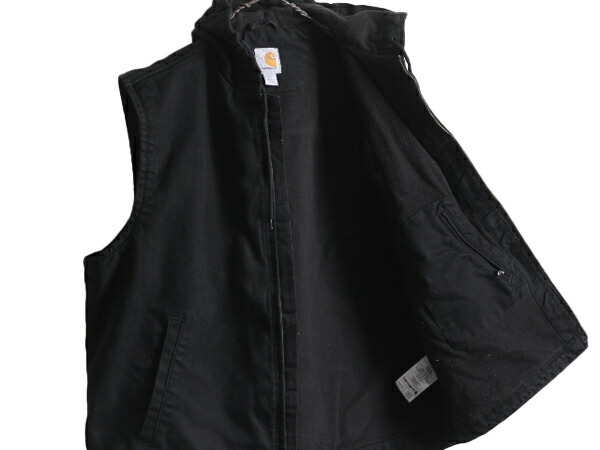 楽天市場】US企画 カーハート ダック パーカー ベスト メンズ L / 古着