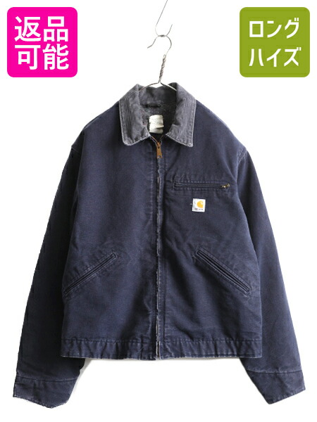 楽天市場】90s カーハート デトロイト ジャケット メンズ L 程 古着 90