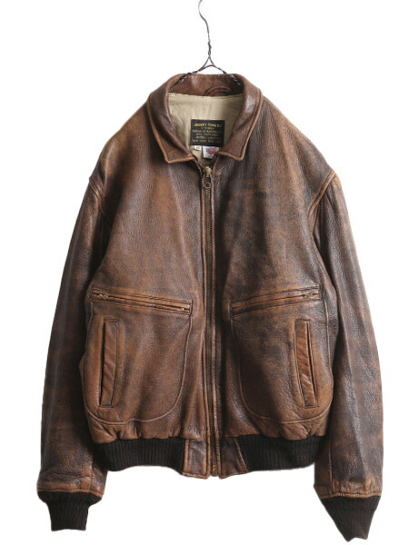 楽天市場】80s USA製 AVIREX G-2 フライト ジャケット メンズ L 程/ 80