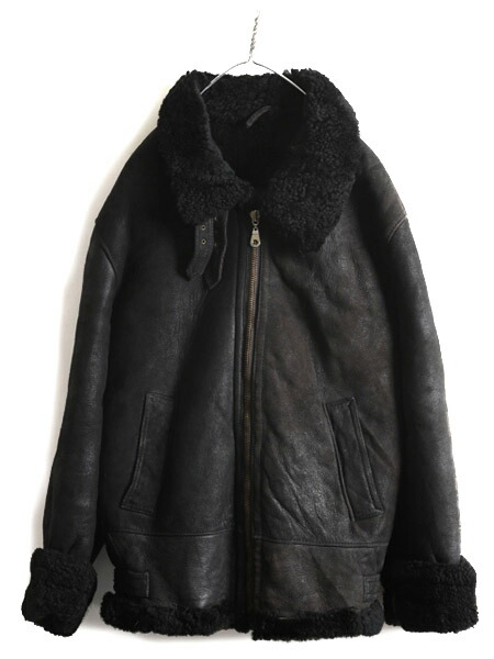 楽天市場】90s USA製 大きいサイズ XL 程□ B-3 タイプ 本革 レザー