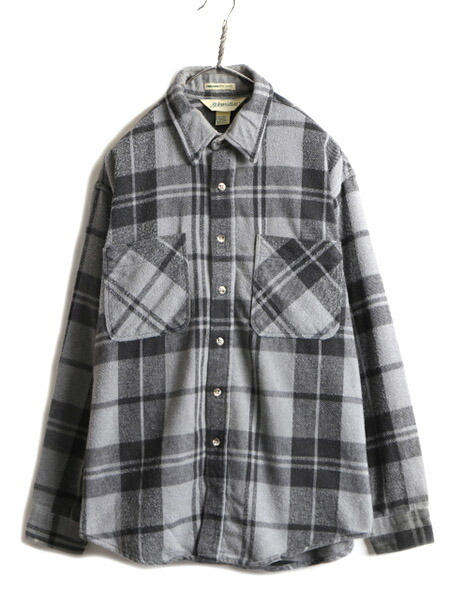 楽天市場】90s USA製 □ ST JOHN'S BAY x BIG MAC チェック 長袖