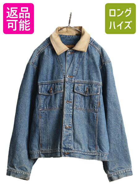 楽天市場】90s ティンバーランド デニム ジャケット メンズ M / 90年代