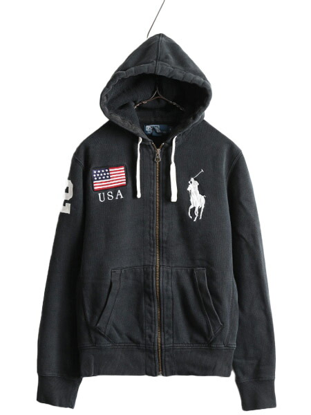 楽天市場】ビッグポニー ポロ ラルフローレン フルジップ スウェット