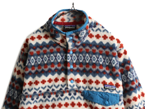 楽天市場】15年製 パタゴニア 総柄 シンチラ スナップT メンズ S 古着