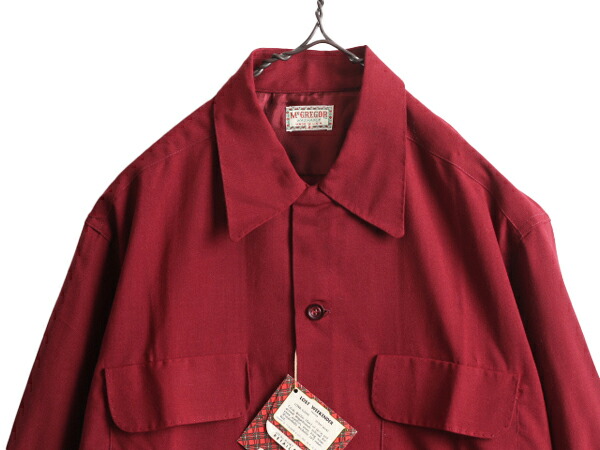 楽天市場】デッドストック 50s ☆ マクレガー レーヨン オープンカラー