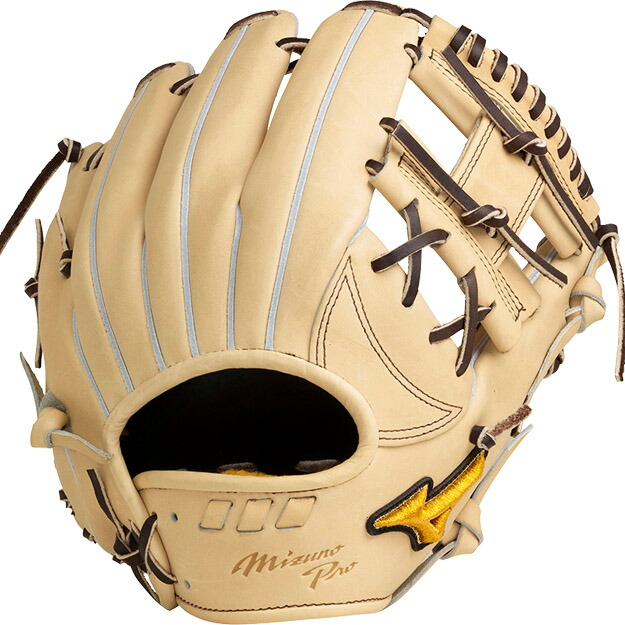Mizuno 軟式グローブ クリーム色 ミズノプロ ミズノプロ 軟式グローブ