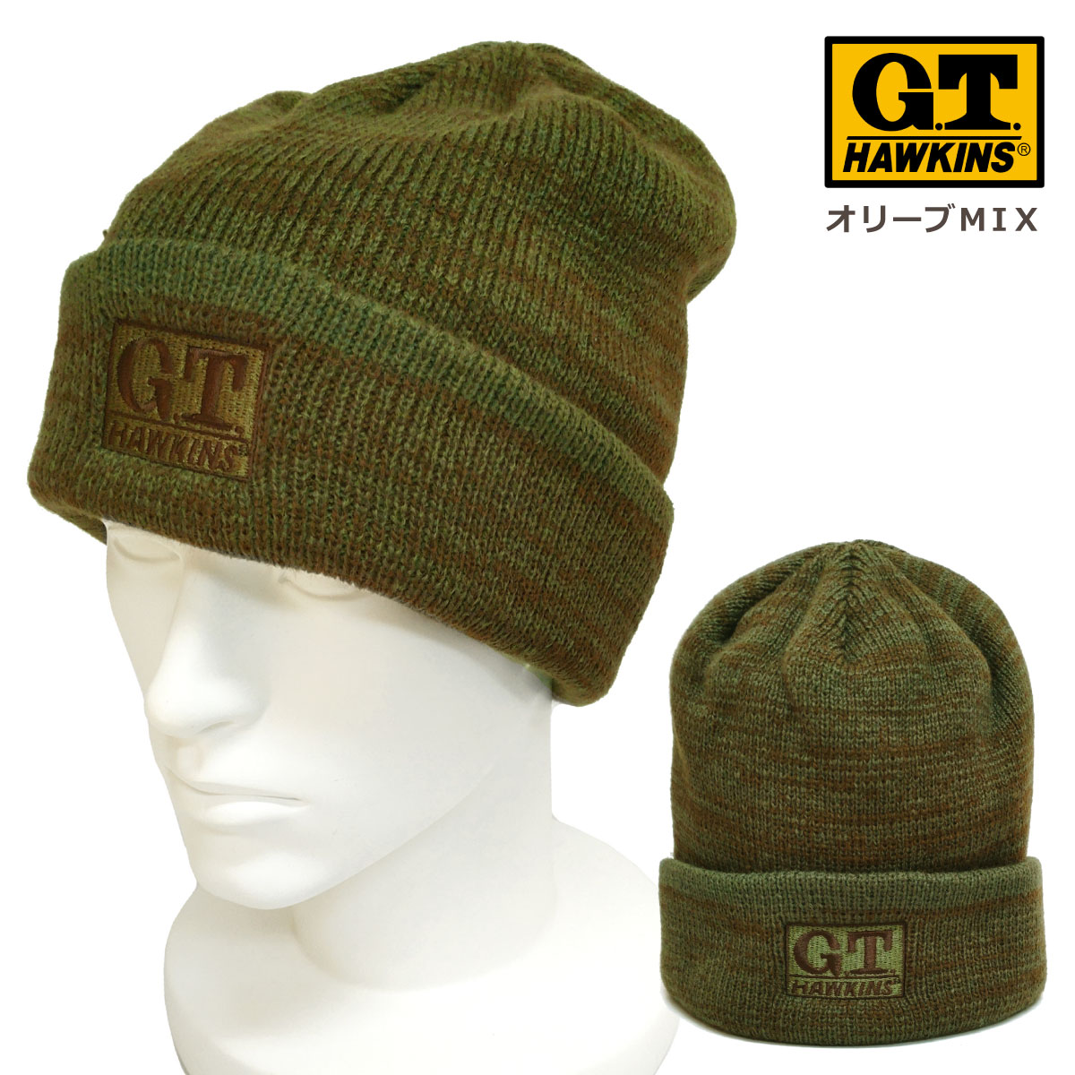 楽天市場】【エントリーでポイント5倍】G.T.HAWKINS ニット帽 MIX