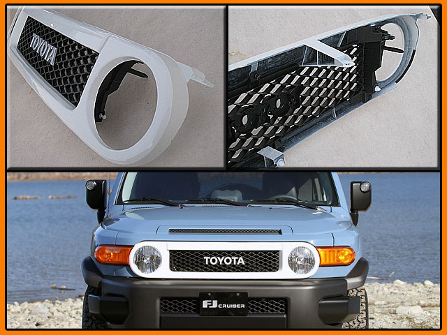 楽天市場】□FJクルーザーJ15□トヨタFJ-CRUISER純正フロントグリル