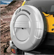 楽天市場】【トヨタ純正】 スペアタイヤカバー [セミハードタイプ