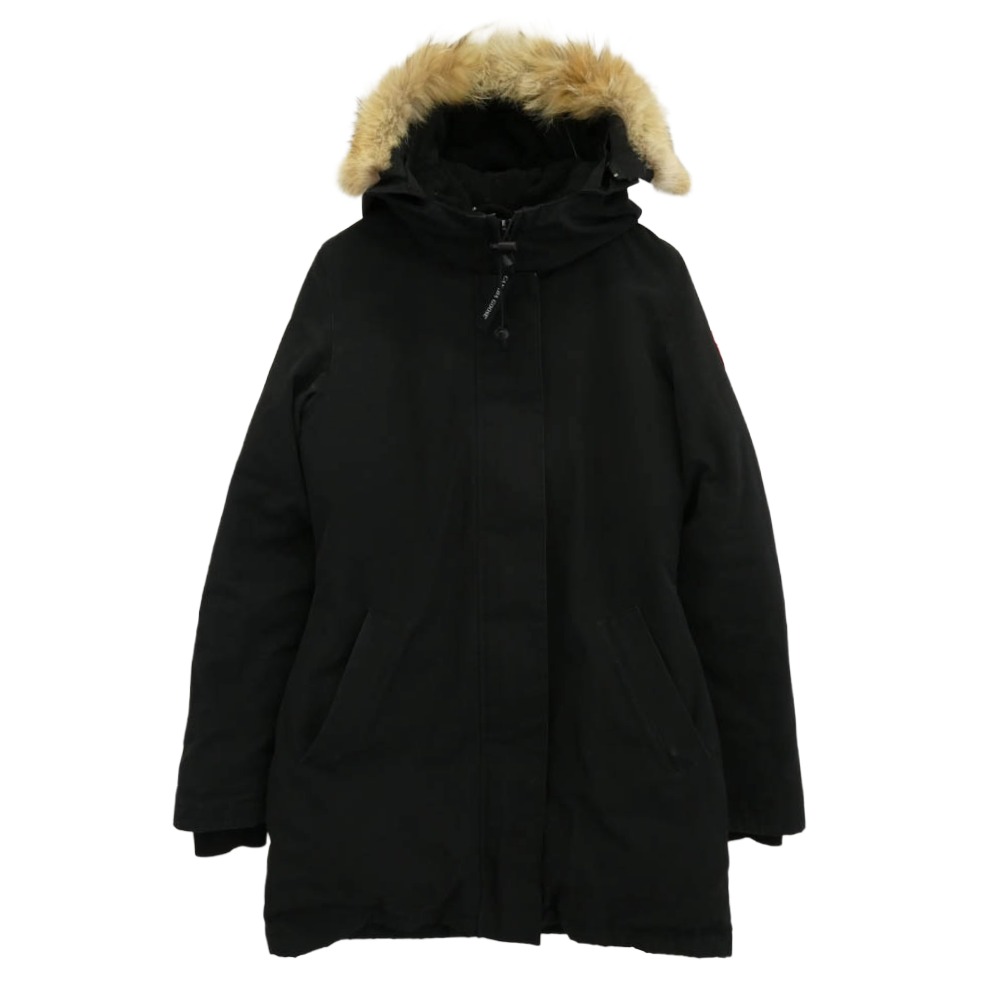 楽天市場】カナダグース victoria parka 黒 3037lの通販