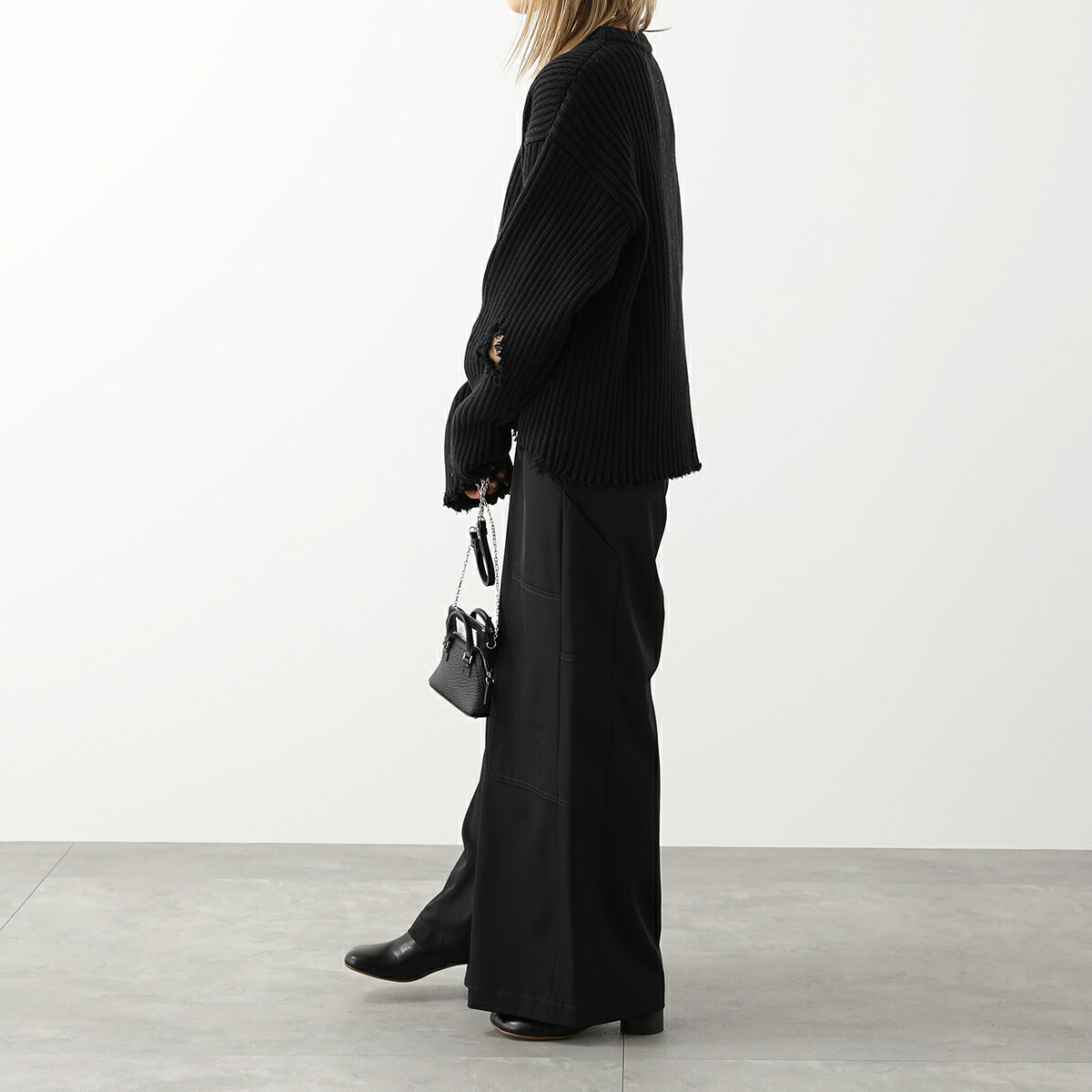 楽天市場】MM6 エムエムシックス メゾンマルジェラ ワイドパンツ