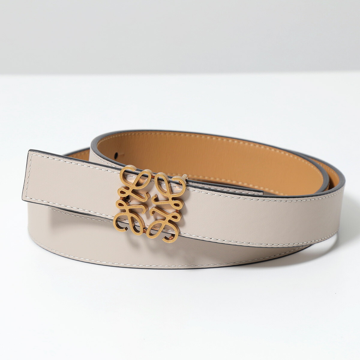 楽天市場】LOEWE ロエベ ベルト E619Z26X03 メンズ レザー アナグラム