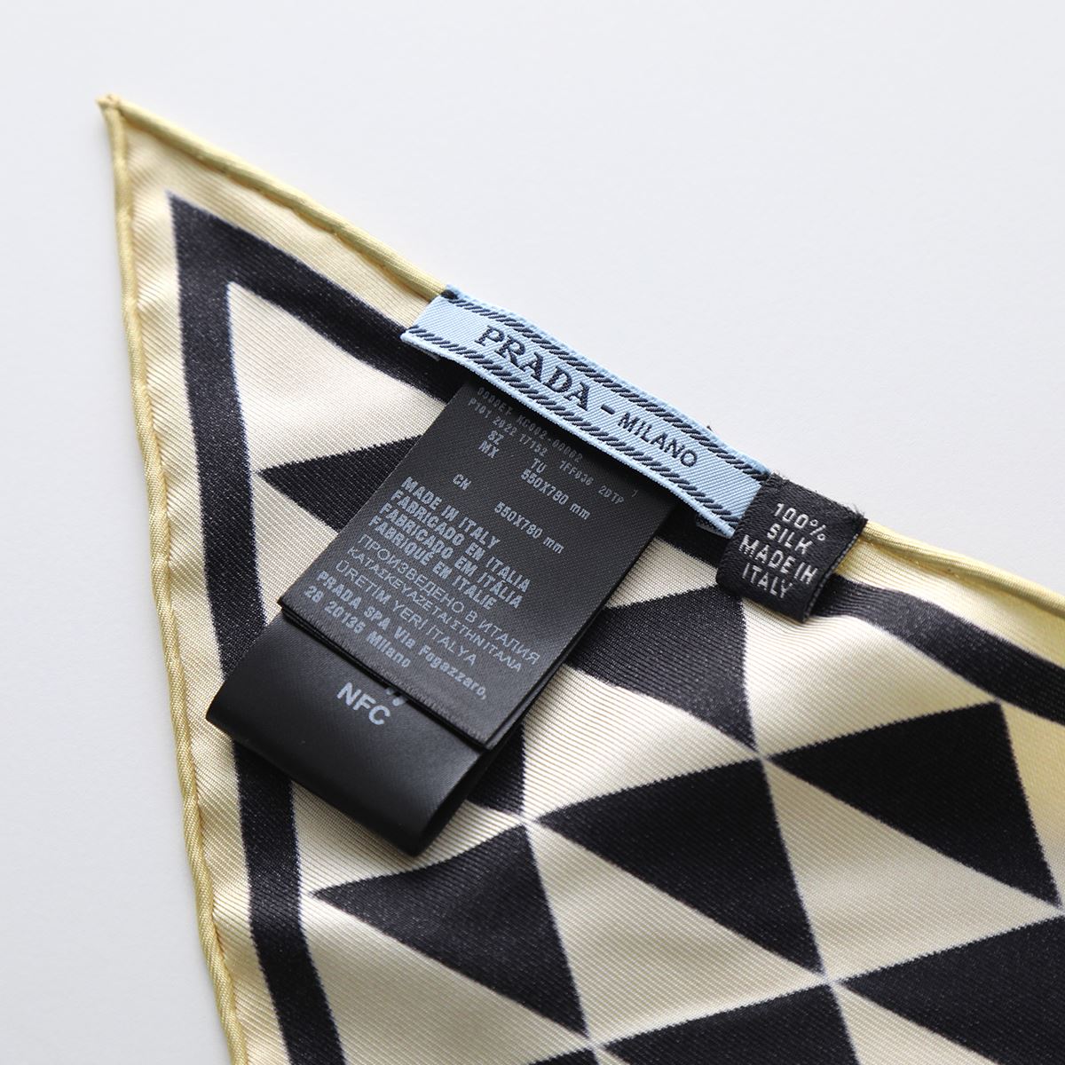 楽天市場】PRADA プラダ スカーフ 1FF036 2DTP レディース プリント