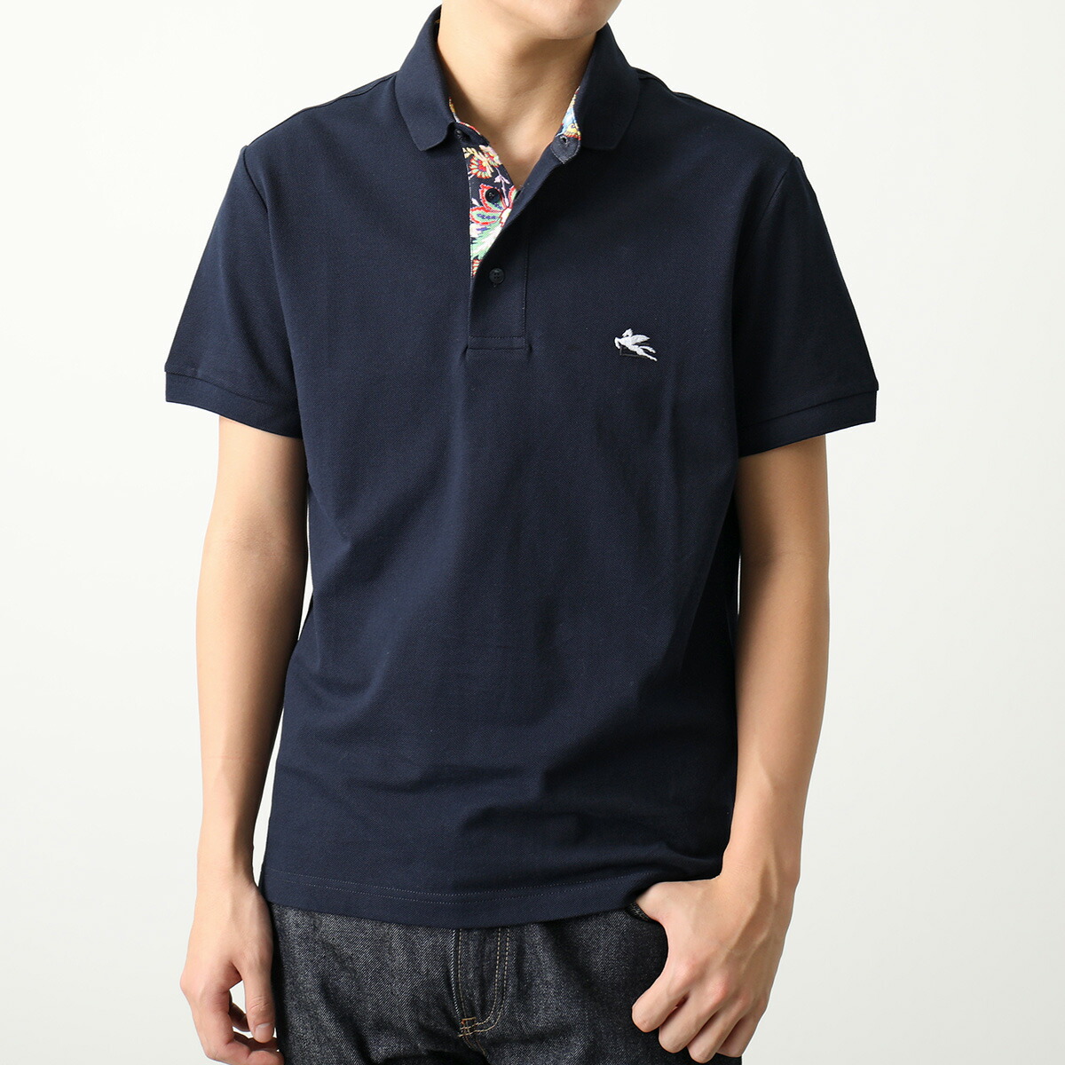 楽天市場】ETRO エトロ ポロシャツ 1Y142 9440 メンズ 半袖 鹿の子