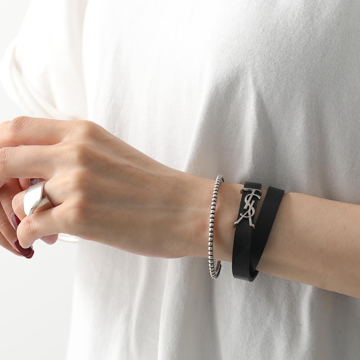 楽天市場】SAINT LAURENT サンローラン バングル 687129 Y1500