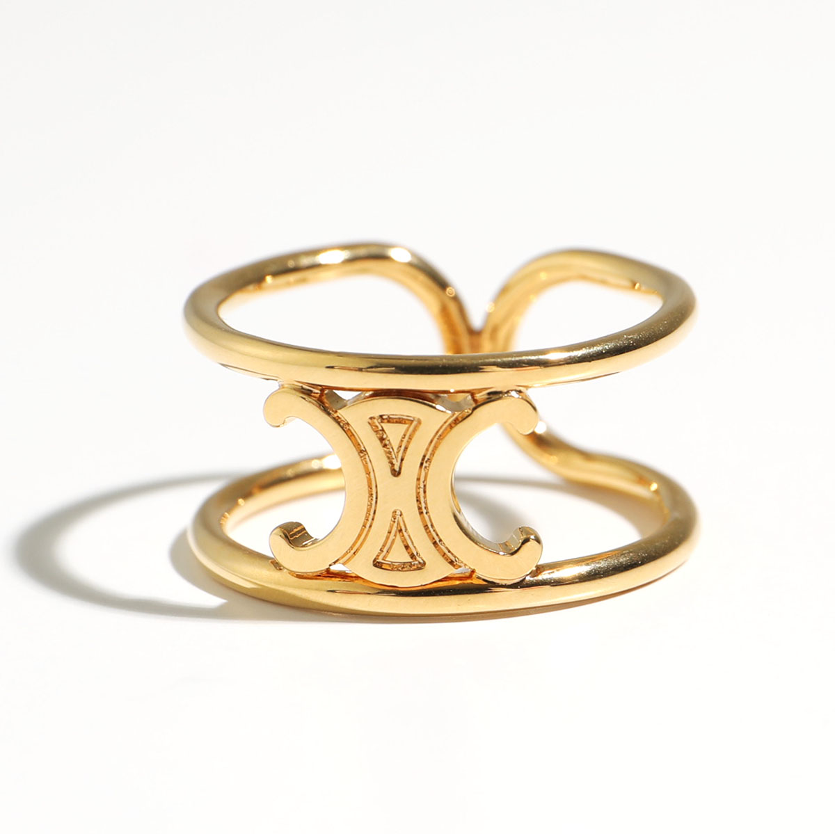 楽天市場】CELINE セリーヌ リング 46S556BRA.35OR レディース